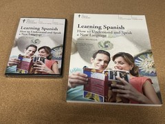 SEALED The Great Courses : Learning Spanish DVD & Course Workbook READ DESC