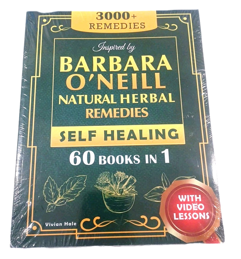 NEW SEALED Self Healing and Natural Herbal Remedies Inspired by Barbara O’Neill