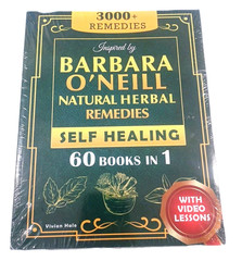 NEW SEALED Self Healing and Natural Herbal Remedies Inspired by Barbara O’Neill