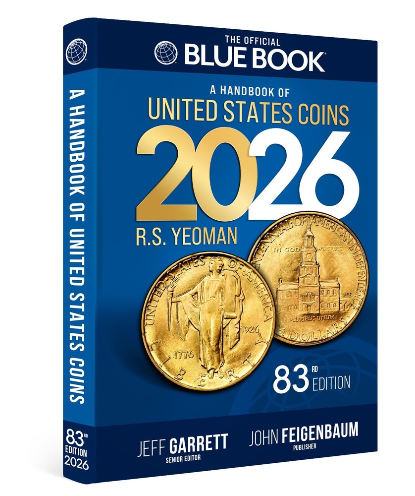 NEW!! 2026 Bluebook Wholesale US Coins Pricing Guide – SOFTCOVER