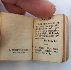 Small Rain Upon the Tender Herb 3rd Ed Red Leather 1832 Victorian Miniature Book