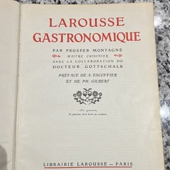 Larousse Gastronomique Prosper Montagné Hardcover Illustrated Librairie Larouss…