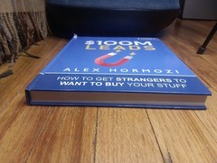 Alex Hormozi Book $100M One Hundred Million Dollar Leads Hardbound Volume 2