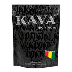 Wakacon Kava Root Powder – Authentic, Noble 16 Ounce (Pack of 1)