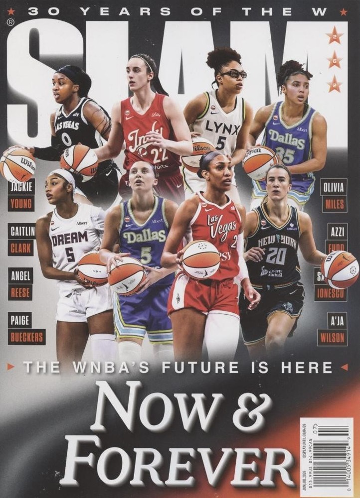 SLAM Magazine June July 2026 WNBA Caitlin Clark