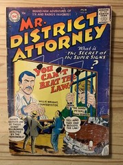 Mr District Attorney #56 (1957) VG- DC Comics based on a radio/TV show
