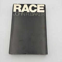 Race by John R. Baker 1974 First Edition