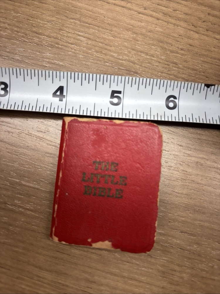 Vintage David C. Cook The Little Bible Cathedral Of Tomorrow By Rex Humbard