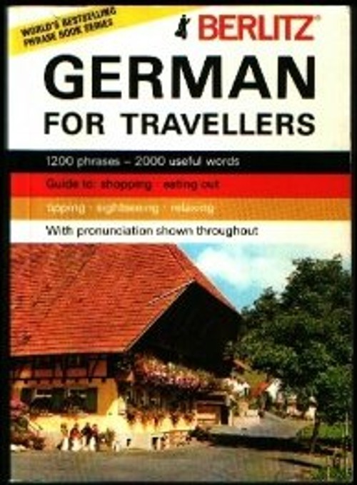 German for Travellers Paperback Berlitz Editors