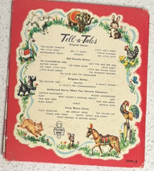 THE GINGERBREAD MAN H/C WHITMAN TELL-A-TALE 1953 GC