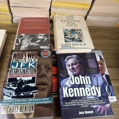 JFK Vintage Book Lot of 10 President John F Kennedy Paperbacks 3 Hardcover