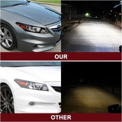 Headlight Assembly W/Bulbs for 2008-2012 Honda Accord 2-Door Coupe [ Factory Hal