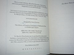 The Book of Speculation by Erika Swyler 2015 1st Edition SIGNED by Author HC/DJ