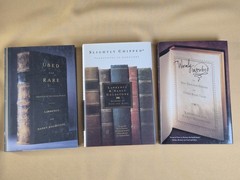 3 Books Used and Rare Slightly Chipped Warmly Inscribed Larry Nancy Goldstone
