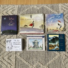 Lot of 6 Books of Zen, Buddhism, Mindfulness for Kids; Jon J Muth, Stillwater