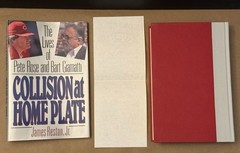 The Lives Of Pete Rose & Bart Giamatti James Reston Jr. Signed Inscribed Book