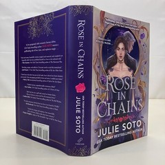 SIGNED Rose in Chains Julie Soto Limited Deluxe First Ed 1st Printing 2025 HCDJ