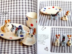 Pipe Cleaner Cute Animals /Japanese Handmade Craft Pattern Book New!