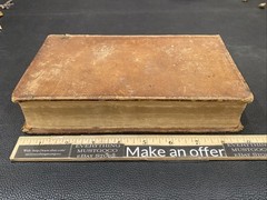 Antique 1835 PUBLIC STATUTE LAWS OF THE STATE OF CONNECTICUT GENERAL ASSEMBLY