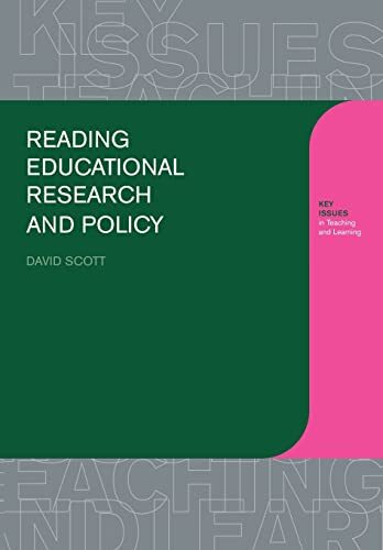 Reading Educational Research and Policy (Learning about Teaching