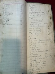 Old Vintage Store Ledger July 1941 Pennsylvania Coal town
