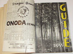 VTG 1955 JAPAN TRAVEL GUIDE! 200+ PAGES! CAMERAS/POLITICS/ART/PEARLS/ADS/EMPEROR