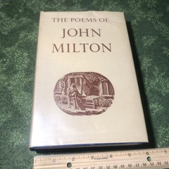 The Poetical Works of John Milton – Oxford University Press, 1958 Annotated HC
