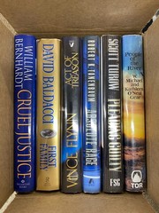 Box of Books 6 hardcover excellent condition well maintained Custom collection