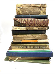 Collection of Damaged Old Books/Part Books for Crafting/Scapbooking Only.