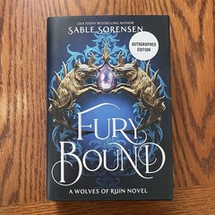 Signed Fury Bound Sable Sorensen Deluxe Edition Hardcover