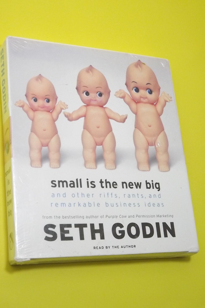 Small is the new big and other riffs, rants, business – by Seth Godin – CD Set