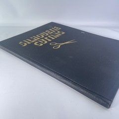Silhouette Cutting 1946 Jean Frances Bennett Vintage Hardcover Book Rare