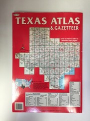 Texas Atlas & Gazetteer Delorme 1995 – 168 Pages – First Edition