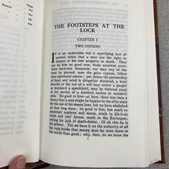 Footsteps At The Lock By Ronald A. Knox 1928 Methuen Uk 4Th Ed Leather Bound