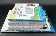 Eric Carle 8 HC Book Lot Very Hungry Caterpillar & Brown Bear What Do You See