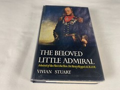 SIGNED The Beloved Little Admiral VIVIAN STUART 1967 Hardcover DJ 1ST ED & MAPS