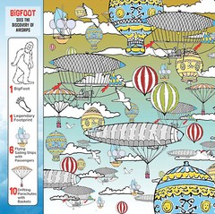 BigFoot Goes Back in Time: A Spectacular Seek and Find Challenge for All Ages!