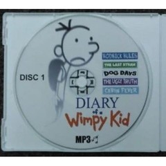 Diary of A Wimpy Kid CD Complete Collection Audio Books Sets 1-14