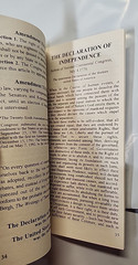 The Constitution of the US with All Amendments + Declaration of Independence