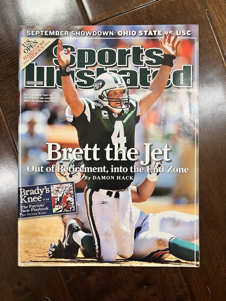 Sports Illustrated Brett Favre, New York Jets