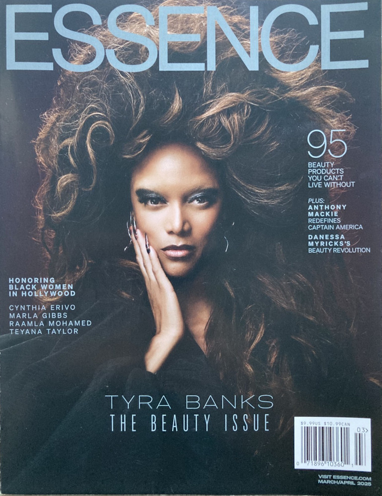TYRA BANKS – THE BEAUTY ISSUE March / April 2025 ESSENCE Magazine