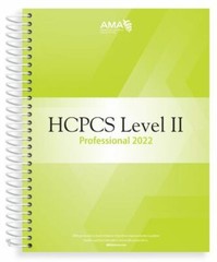 HCPCS 2022 Level II Professional Edition by American Medical Association (2021,
