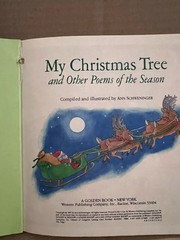 A Big Little Golden Book My Christmas Tree and Other Poems of the Season – 1987