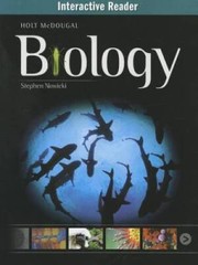 Holt McDougal Biology: Interactive Reader – Paperback By HOLT MCDOUGAL – GOOD