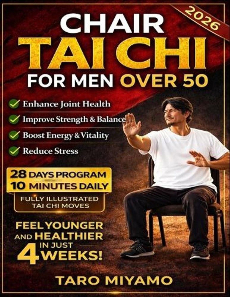 Chair Tai Chi for Men Over 50: Gentle Seated Exercises to Improve Balance, Reduc