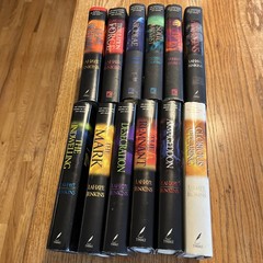 Left Behind series 1-12 set LaHaye/Jenkins 1 – 12 Hardback DJ some like new
