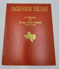 Pages From The Past History Of Texas High School Texarkana Texas HC 1992 RARE VG