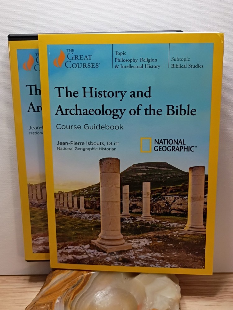 The Great Courses: The History and Archaeology of the Bible 4 DVDs & Guidebook