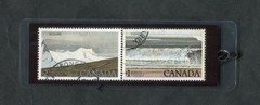 1979 CANADA, FUNDY PARK – KLUANE PARK STAMPS LAMINATED BOOKMARK. NEW! LOT #726