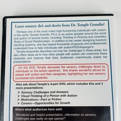 Dr Temple Grandin Sensory Challenges and Answers Video Presentation DVD